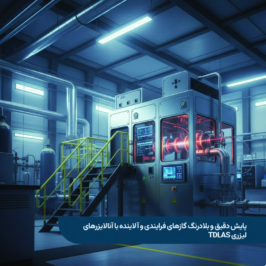 توسعه پایش برخط گازهای فرایندی پتروشیمی با آنالایزرهای لیزری TDLAS