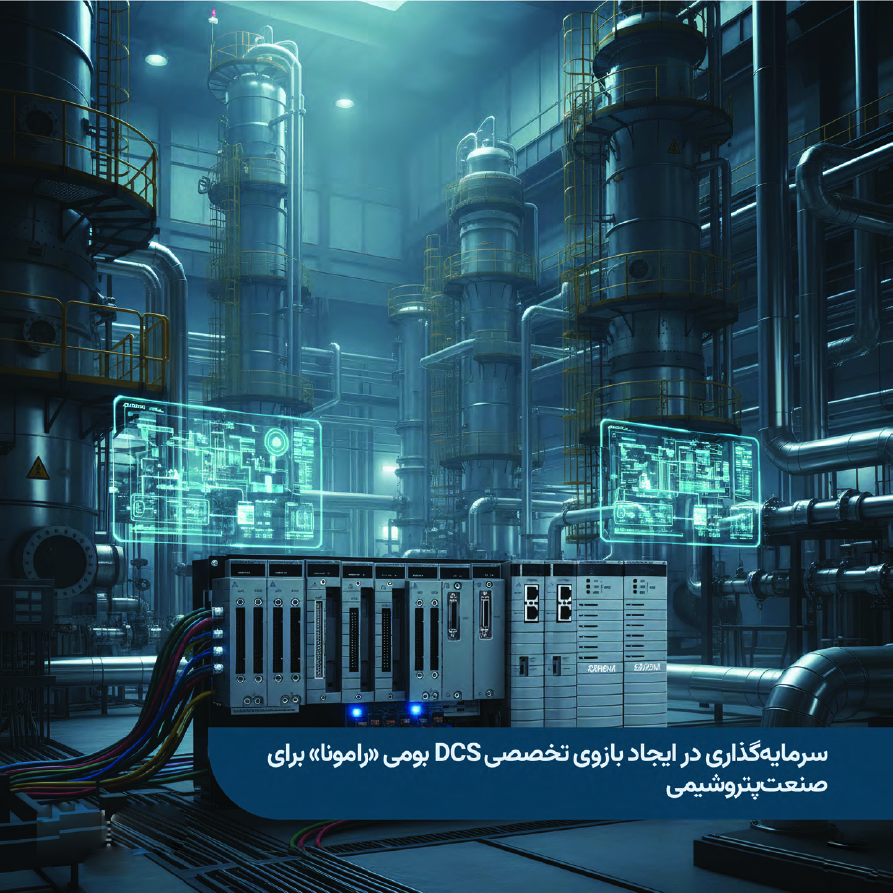 ایجاد بازوی تخصصی DCS بومی «رامونا» برای صنعت پتروشیمی